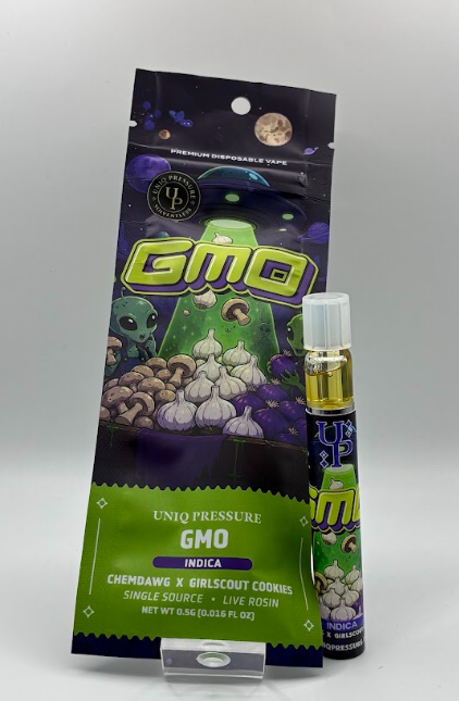 Disposable | Rosin | GMO | .5g | Uniq Pressure