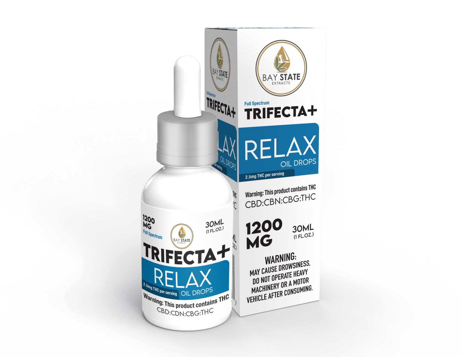 Co Trifecta Relax Oil Drops