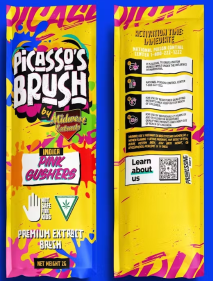 Picasso's Brush - Pink Gushers - 2g Live Resin Dart