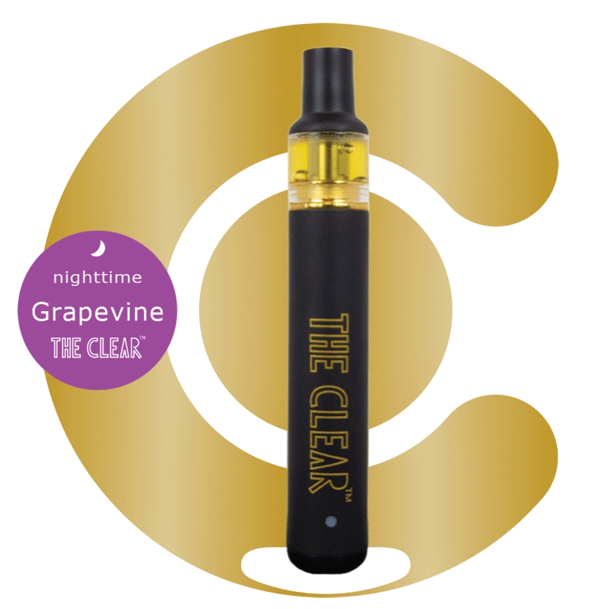 The Clear Vape Disposable 0.5g- Grapevine