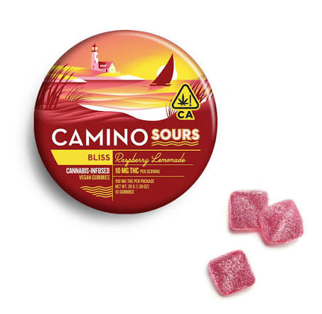 Camino | Raspberry Lemonade Gummies | 100mg | 10pk