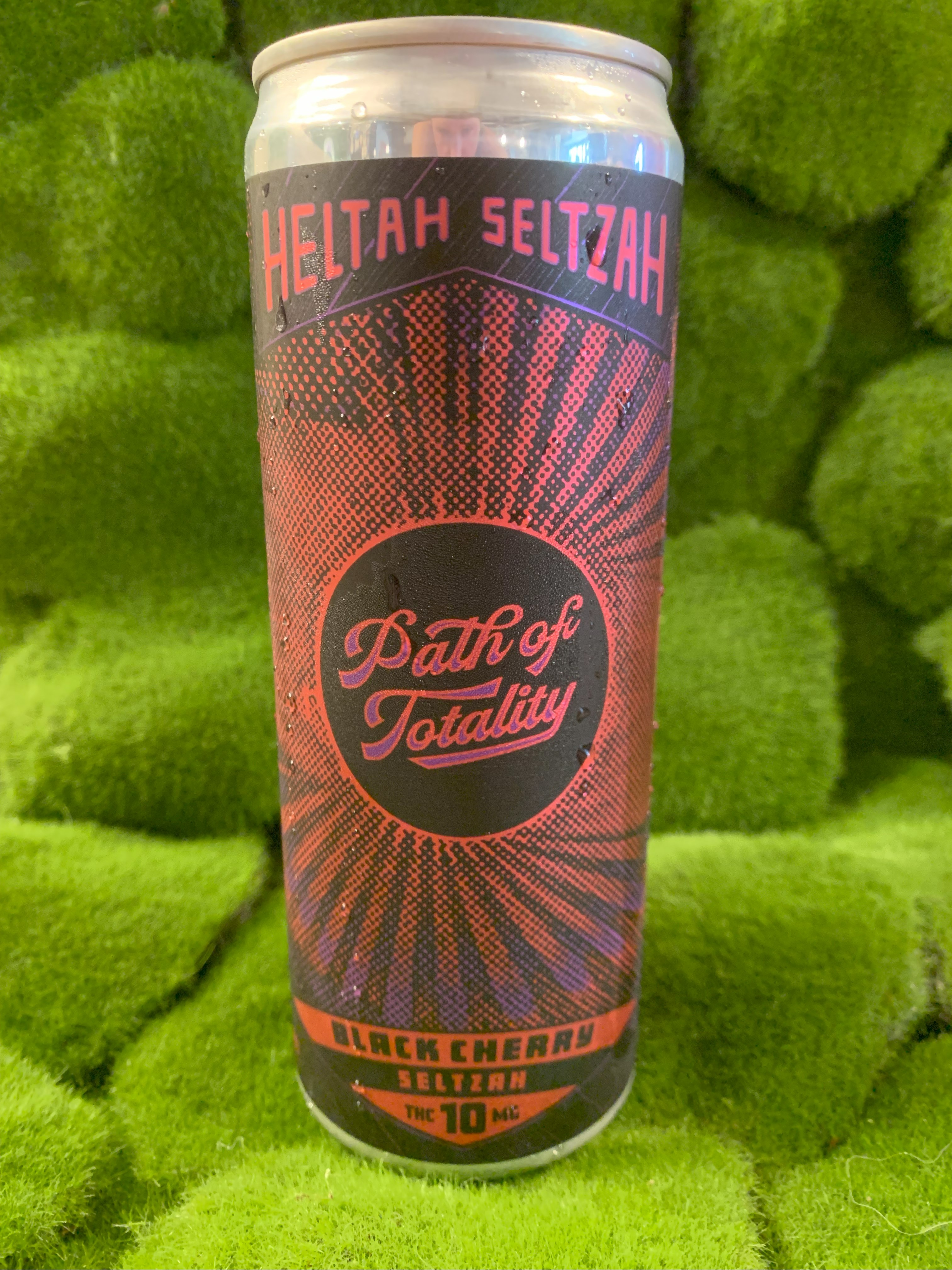 10mg Can | Path of Totality: Black Cherry Seltzah | Taunik +