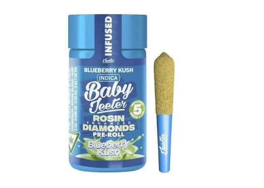 Blueberry Kush Baby Jeeter Infused Pre-Roll 5-pack | 2.5g