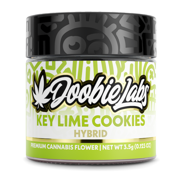 Doobie Labs | Key Lime Cookies | Flower | Jar | 3.5g by Doobie Labs - flower cannabis product
