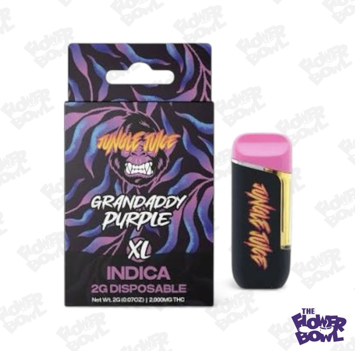 Jungle Juice: Grandaddy Purple (I) 2G Disposable