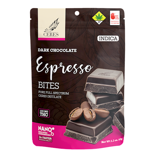 Espresso Indica Bites 10-Pack | 100mg
