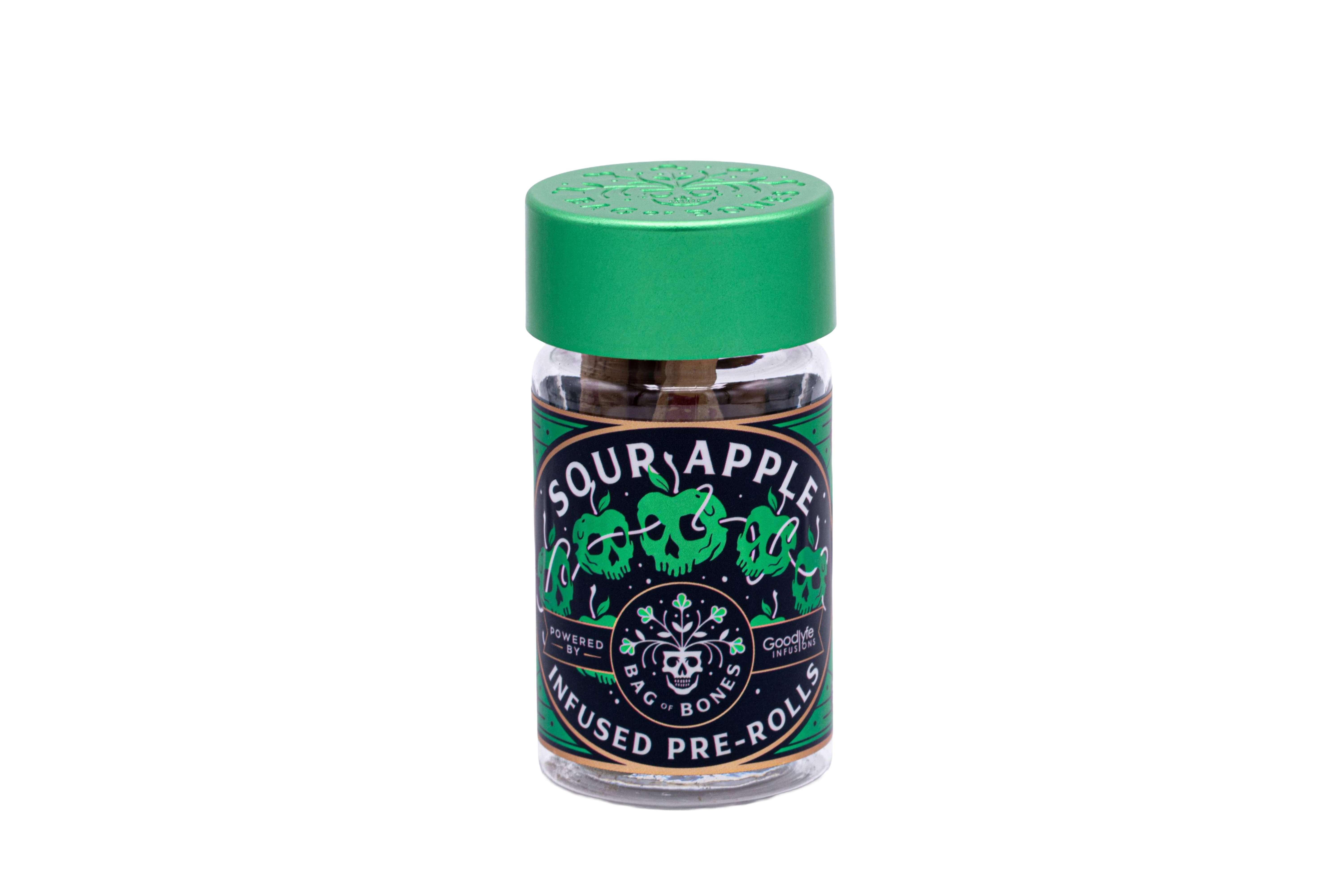 Goodlyfe - 5 Pack Infused Prerolls - Sour Apple