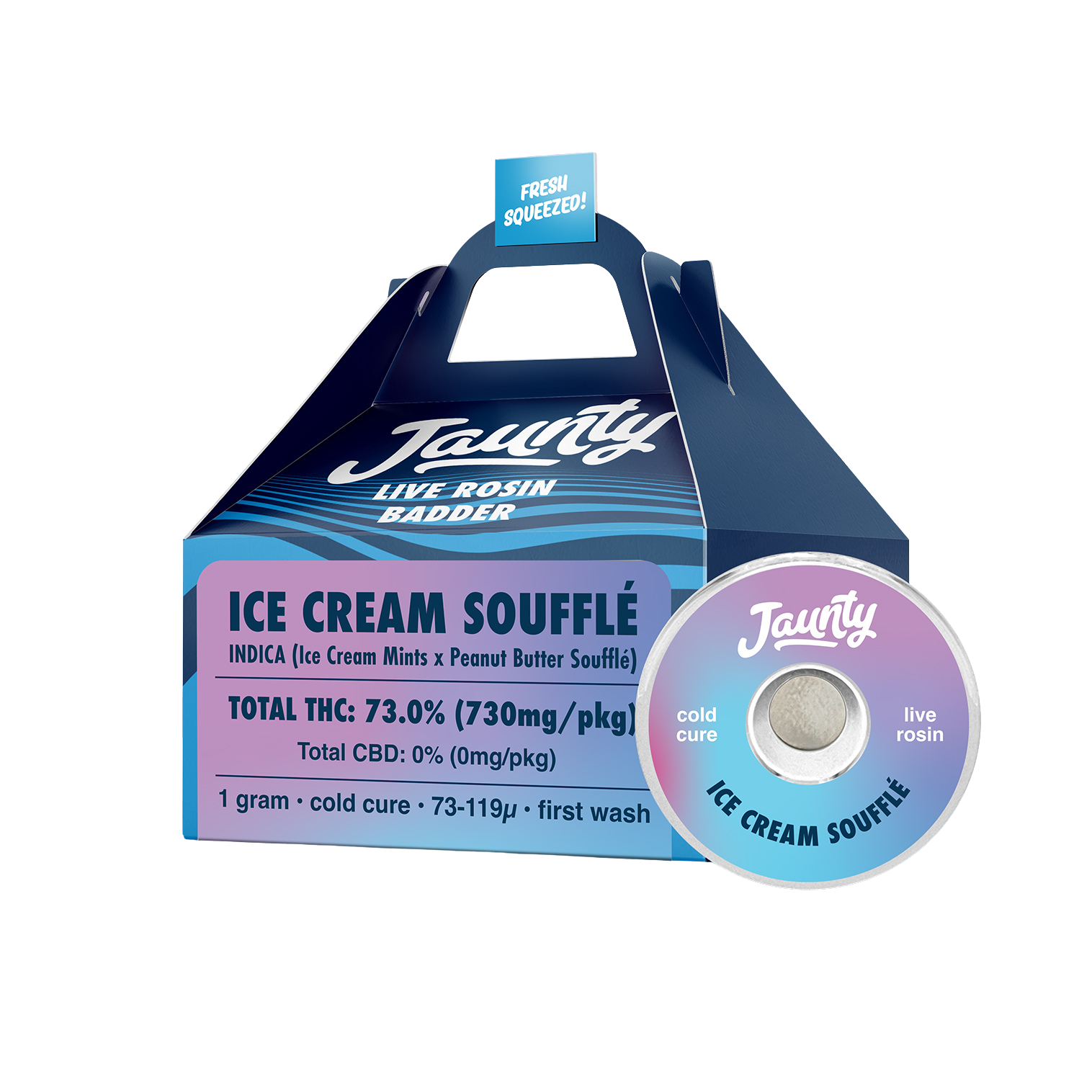 Jaunty Ice Cream Souffle Live Rosin Cold Cure Badder