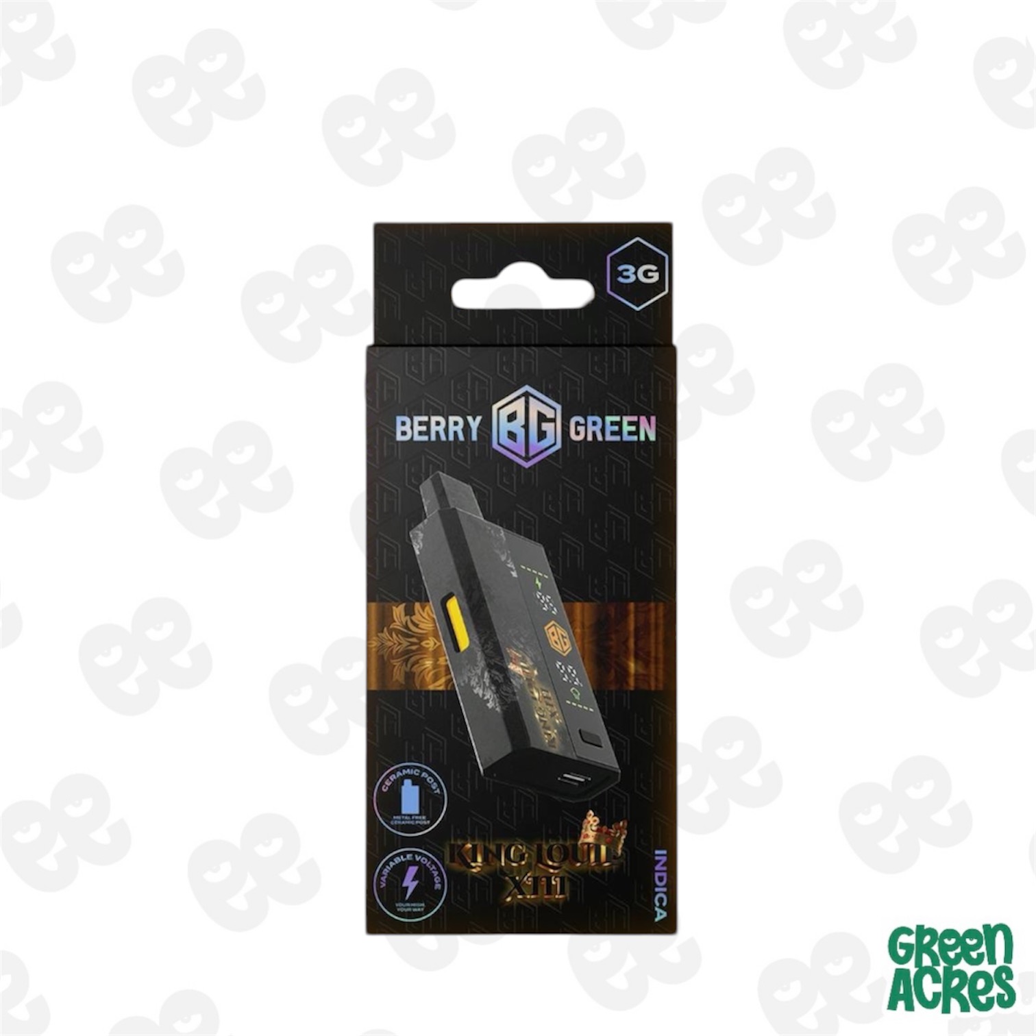 Berry Green: King Louis XIII 3G Disposable