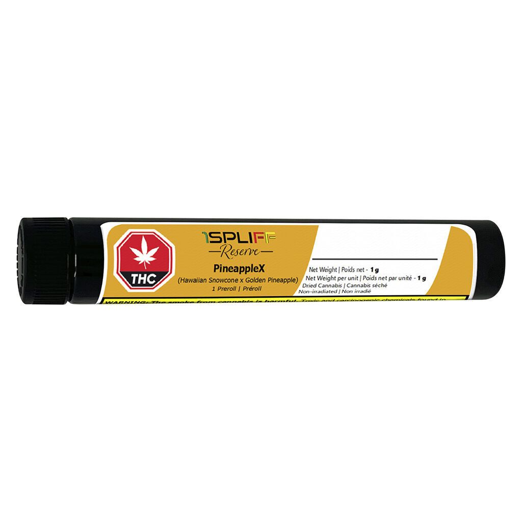 PineappleX Premium Glass Tip Pre-Roll | 1x1g