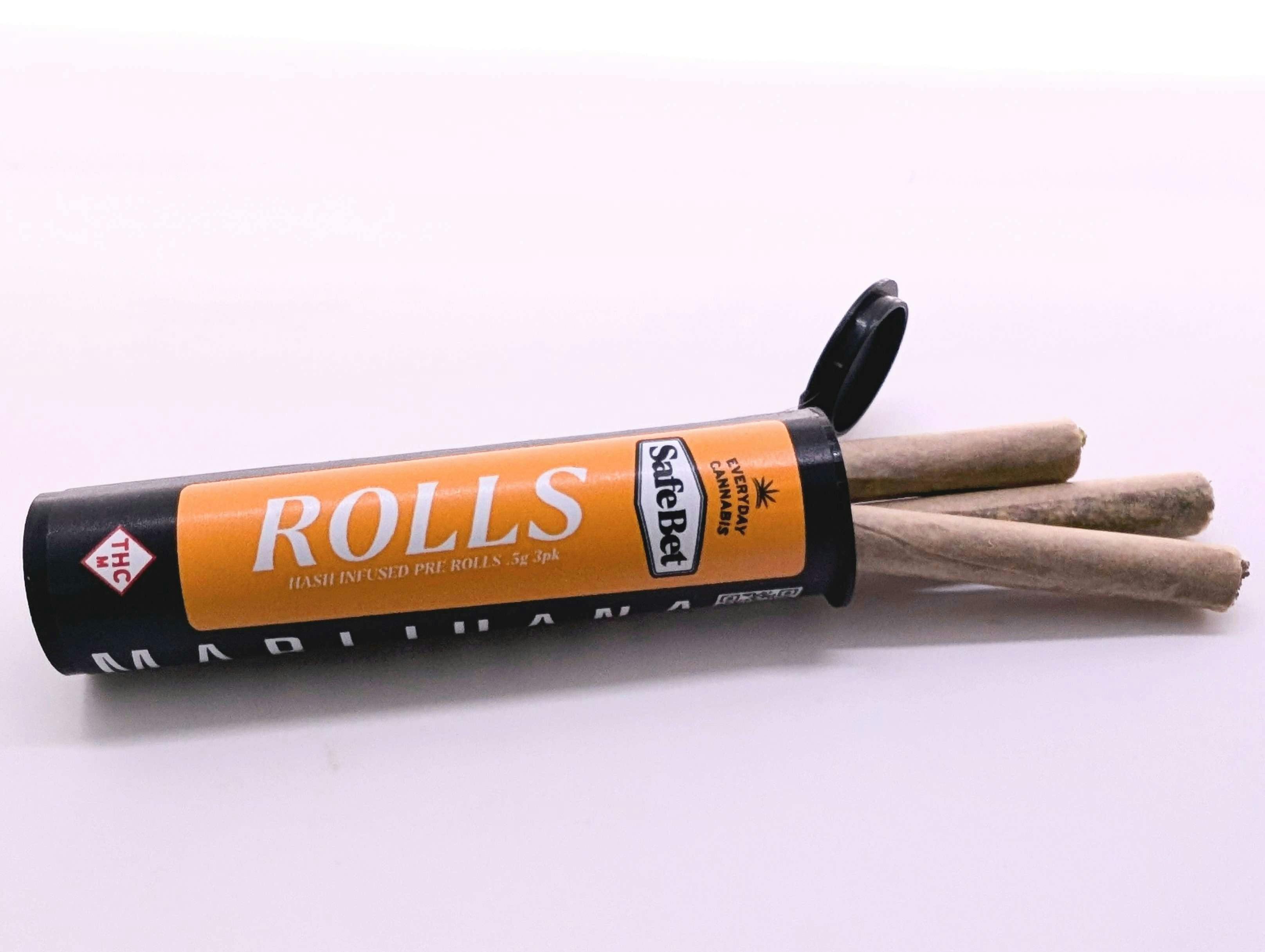 Safe Bet: 3 x Infused PreRoll Pack (Pakalolo)