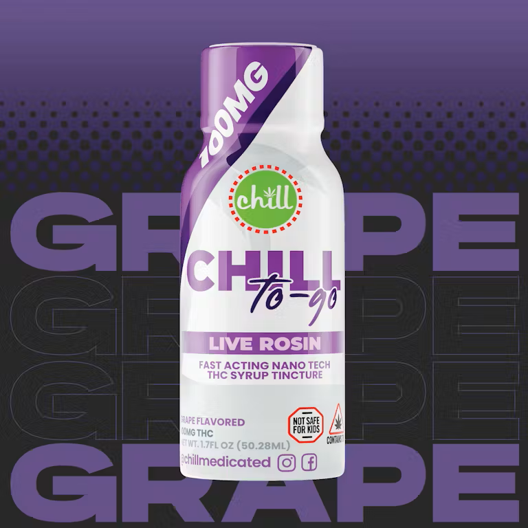 CHILL | SYRUP TO GO | GRAPE | 100MG