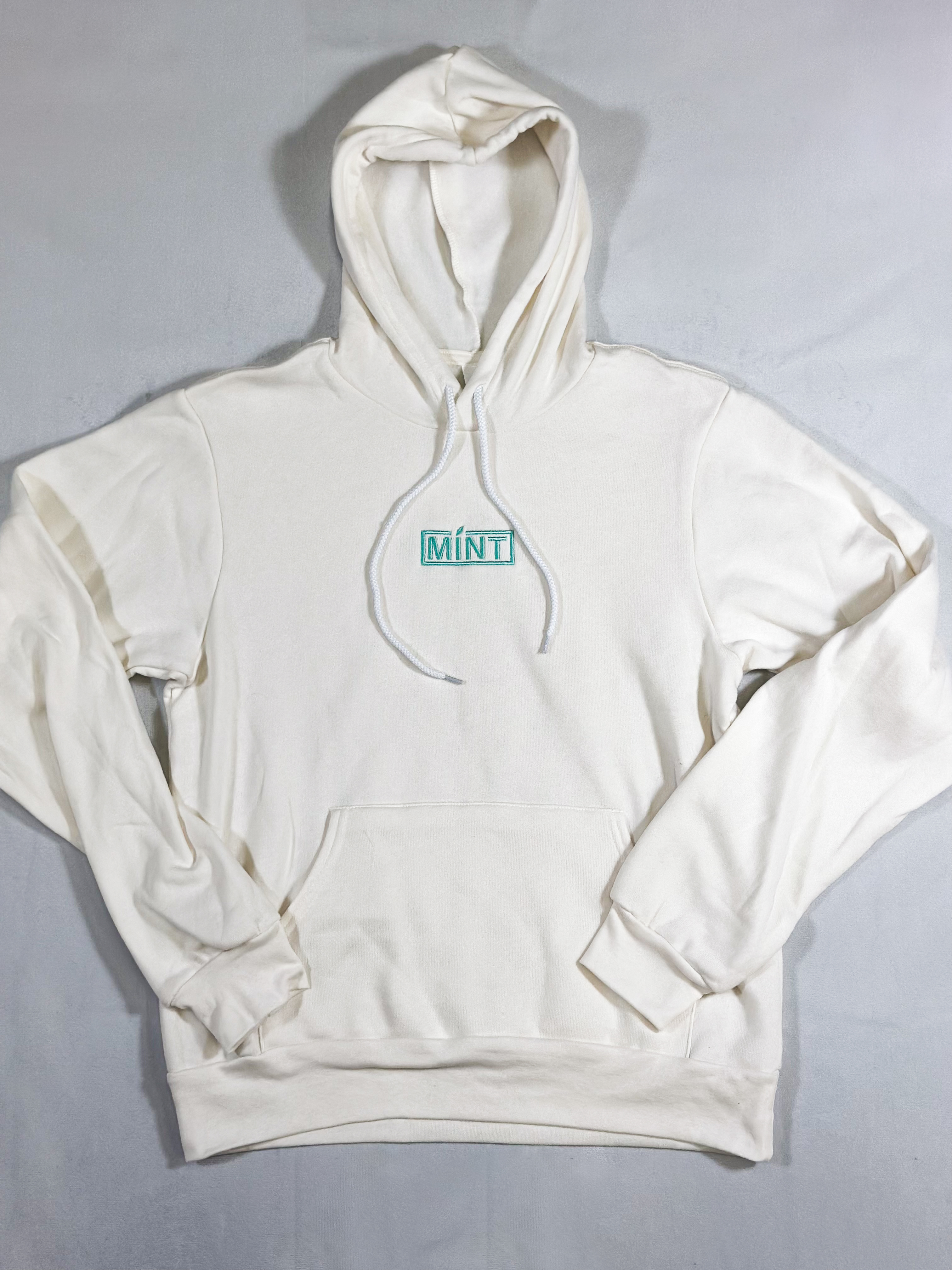 Mint Hoodie - Cream - Small