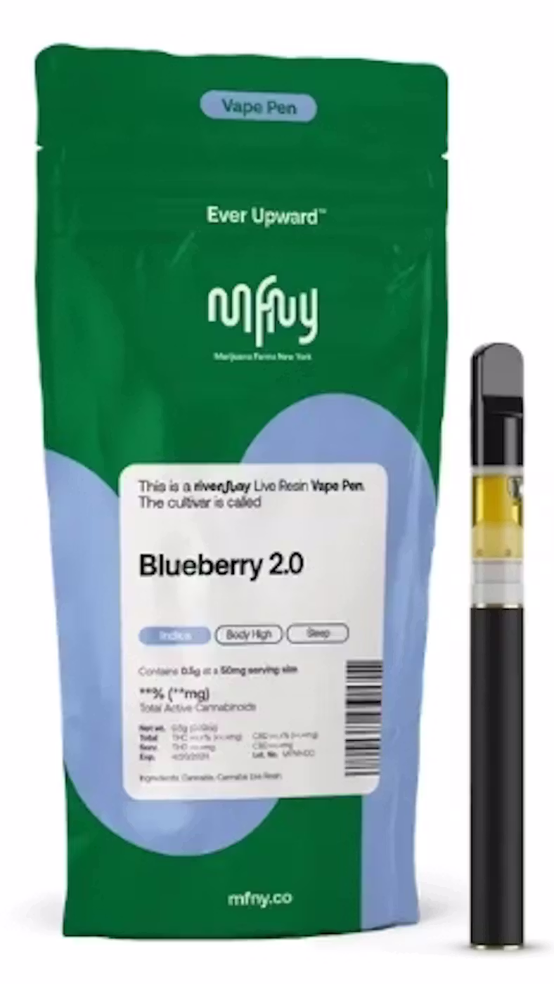 MFNY - BLUEBERRY 2.0 - LIVE RESIN .5G - AIO
