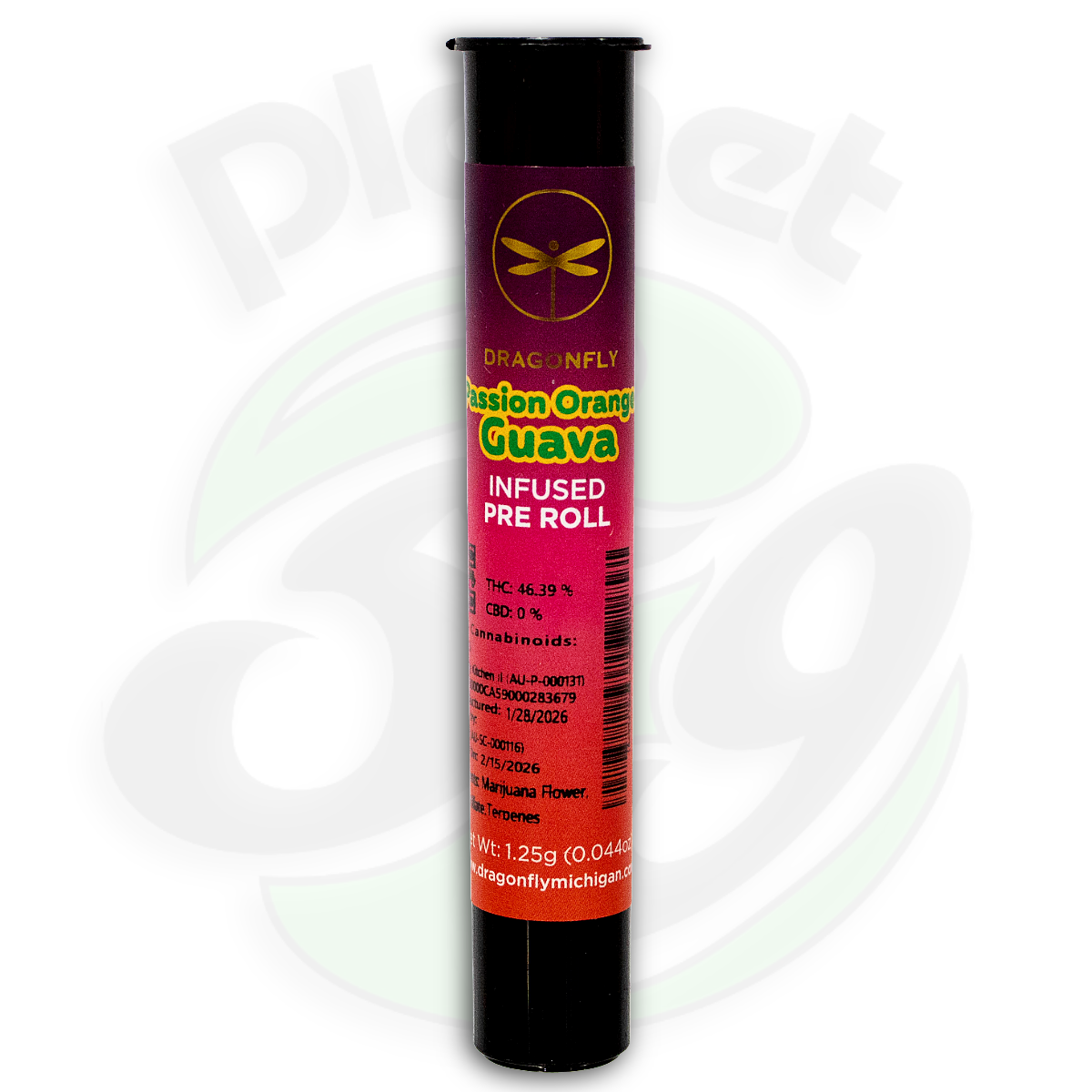 Passion Orange Guava | 1.25g Infused Pre-roll