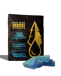 5 Star Extracts | Blueberry Lemon Haze(4x50mg) Gummies 200mg