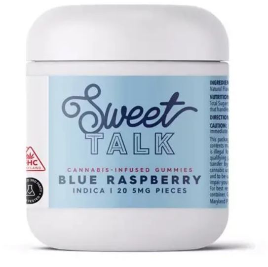 Blue Raspberry Gummies 5mg 20-pack