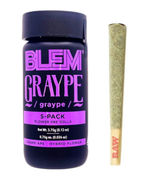BLEM Graype Hybrid Prerolls 0.75g 5PK