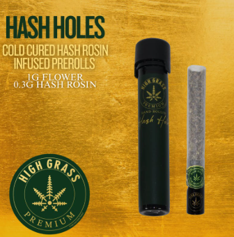 High Grass Farms | Pre Roll | Hash Hole | 1.