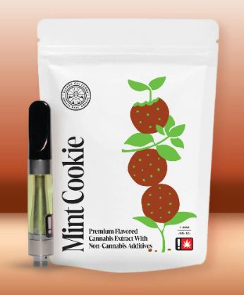 Higher Cultures | Mint Cookie | Flavored Distillate Cartridge 1g