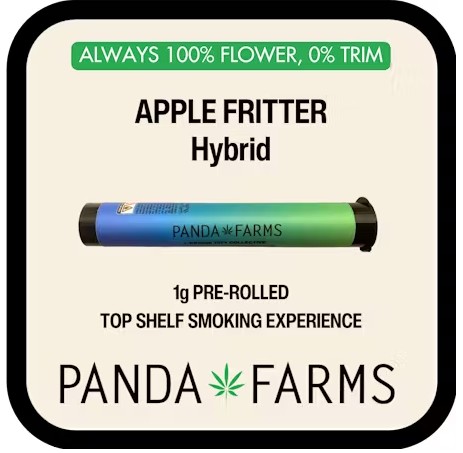 Panda Farms - Apple Fritter -  Pre-Roll
