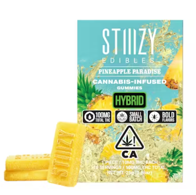 STIIIZY Tropical Pineapple Paradise Gummies 100MG