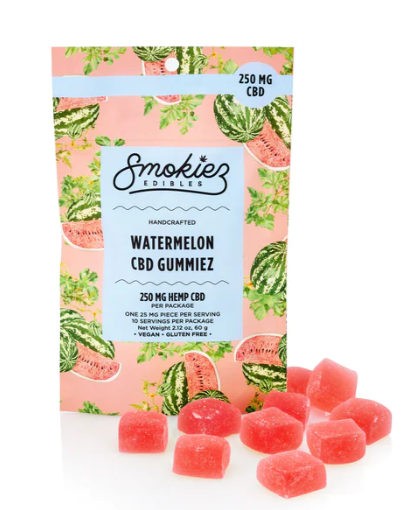 Smokiez - CBD Gummies - Sour Watermelon (250mg)
