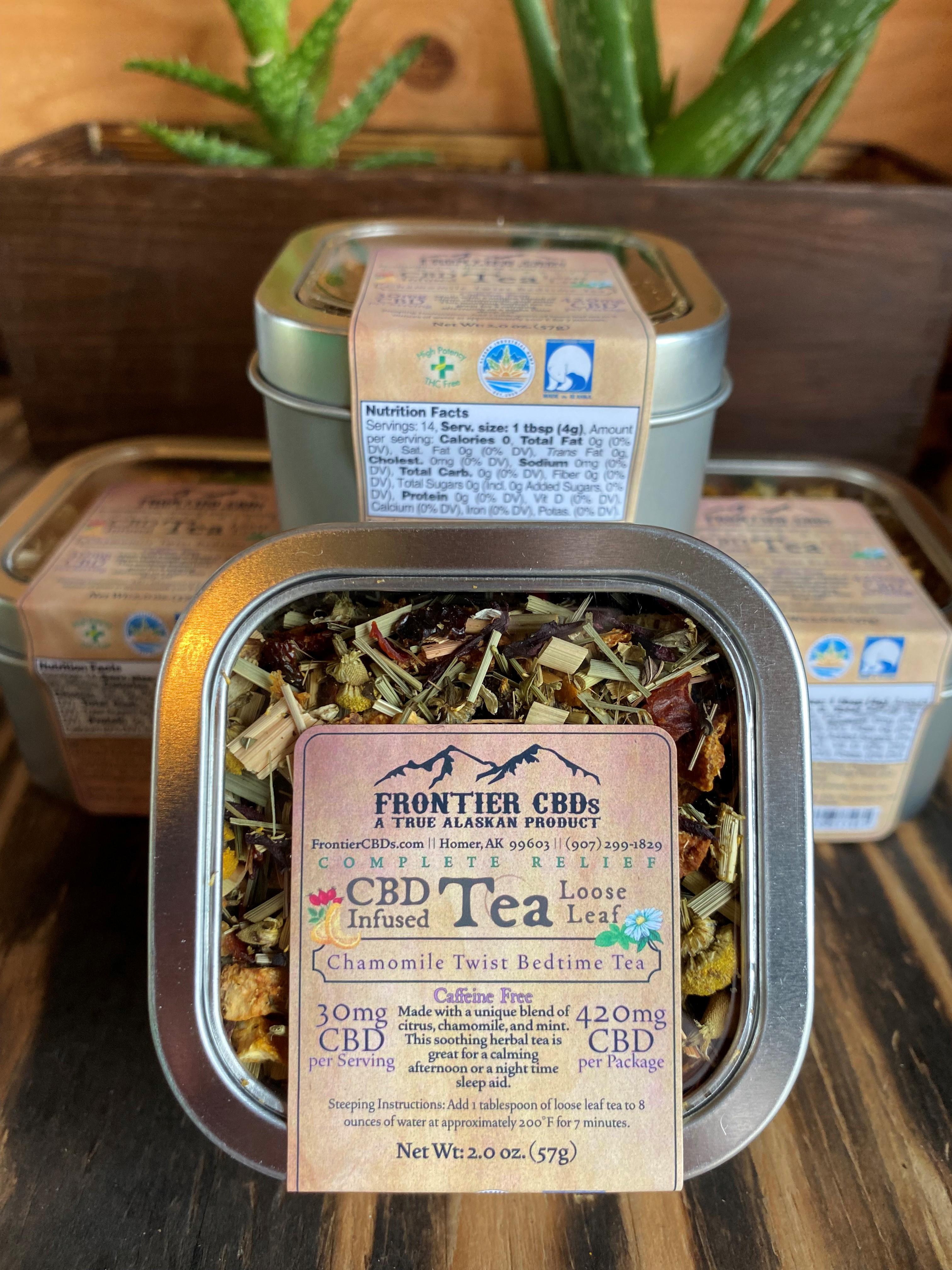 CBD Tea - Chamomile Twist Bedtime Tea