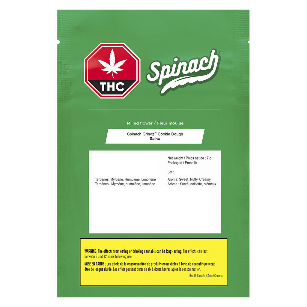 Spinach - Grindz - Cookie Dough - Sativa