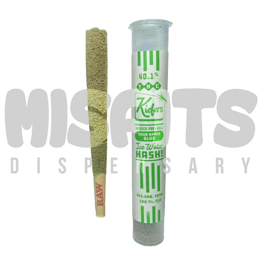 Kiefers | Sour Apple Glue | Infused Pre-Roll | 1g