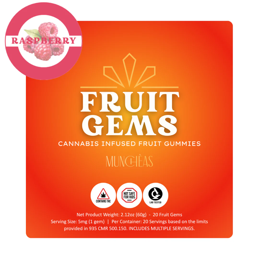 Raspberry Fruit Gems