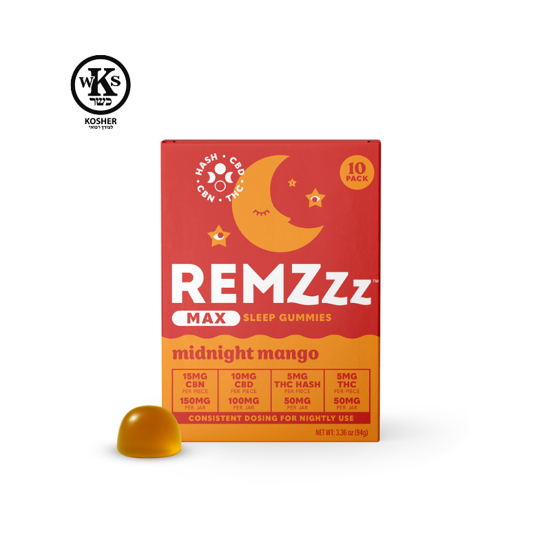 RemZzz | Midnight Mango | MAX Sleep Gummies | 10pk