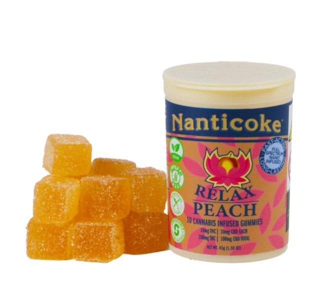 Peach Gummies | Relax | 100mg 10ct