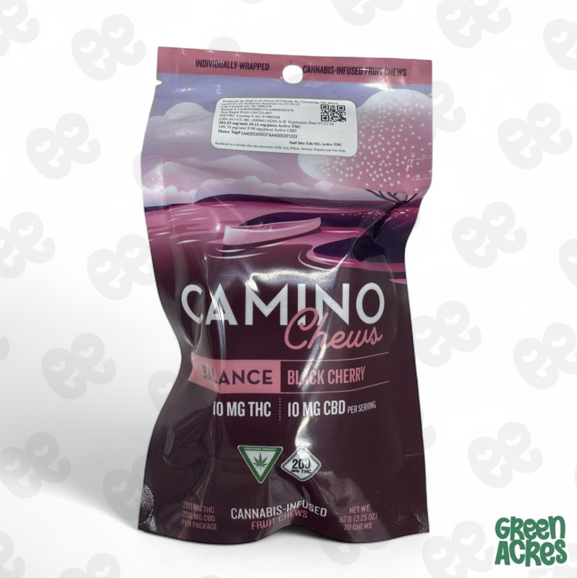 Black Cherry 200mg 10:10 Balance Chews
