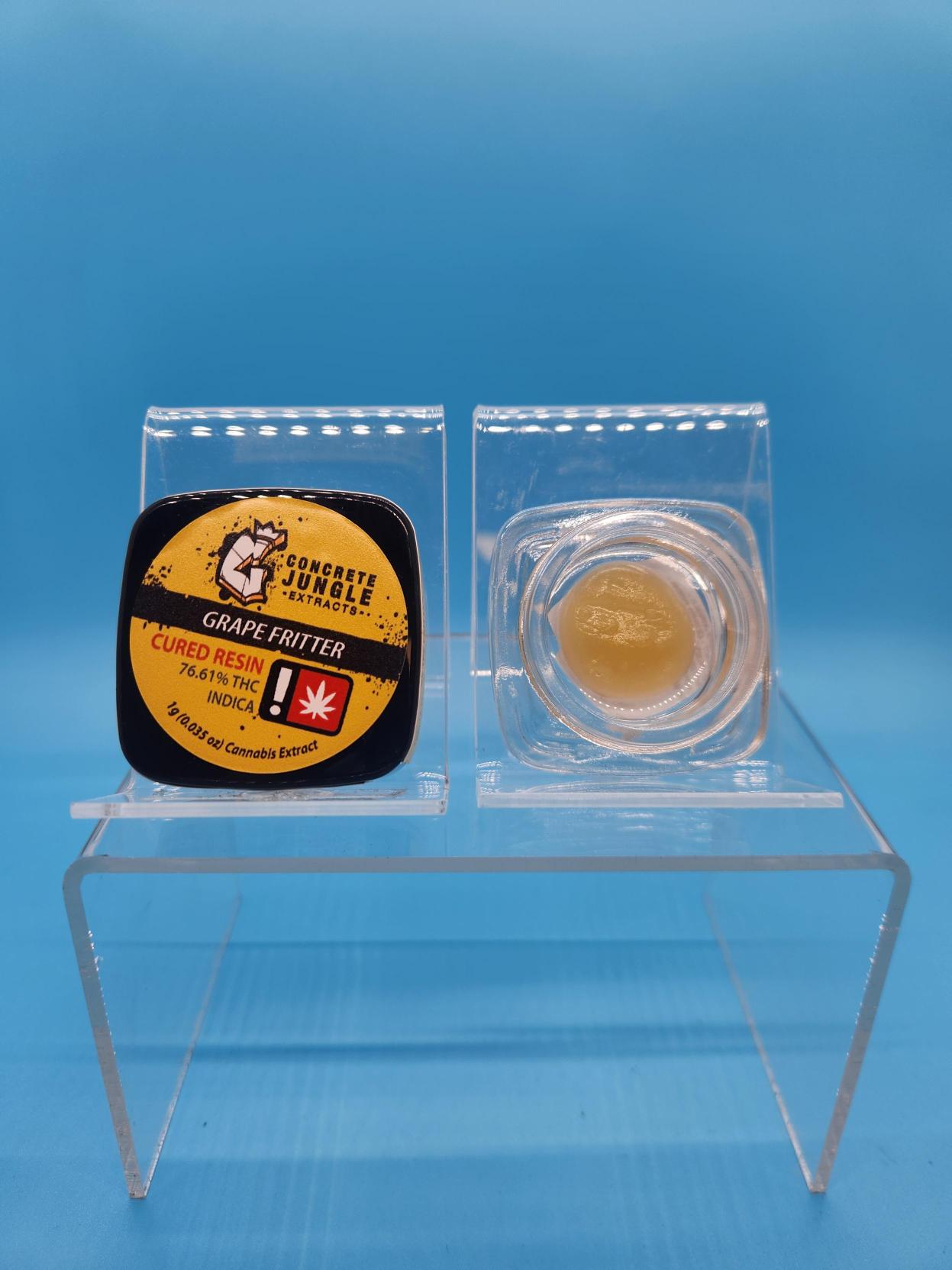 Extract Cured Grape Fritter