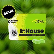 10mg Sour Apple Gummies - 100mg - In House