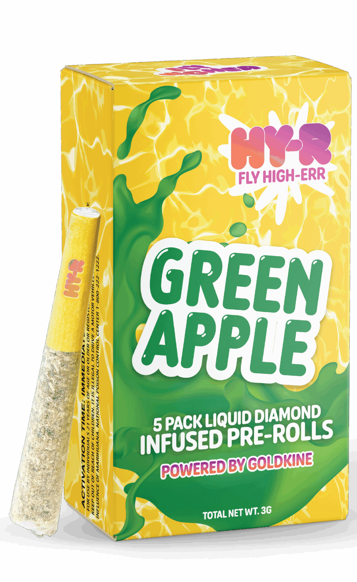 GREEN APPLE | HYBRID | INFUSED MULTI-PACK | 3G | REC