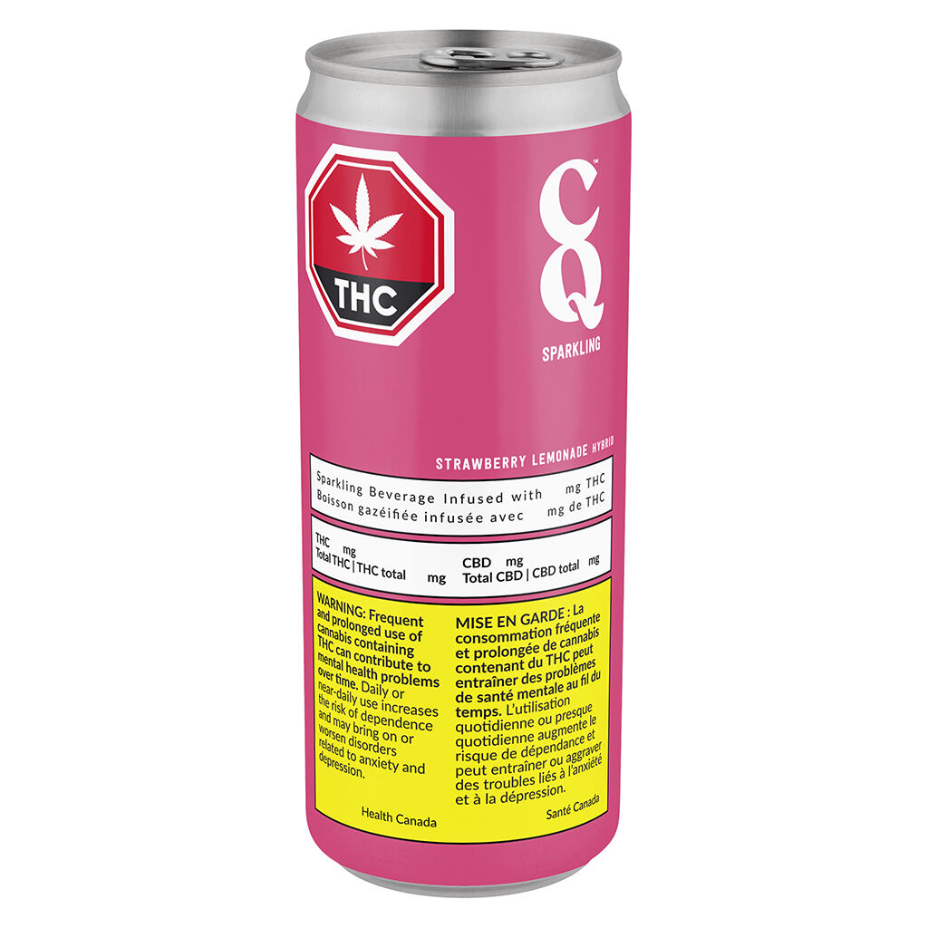 CQ Sparkling Strawberry Lemonade Hybrid - 355ml