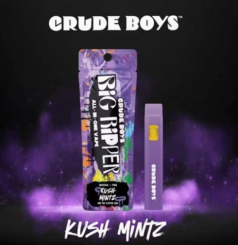 Crude Boys | Kush Mintz Big Ripper All-in-one Distillate Cartridge | 2g