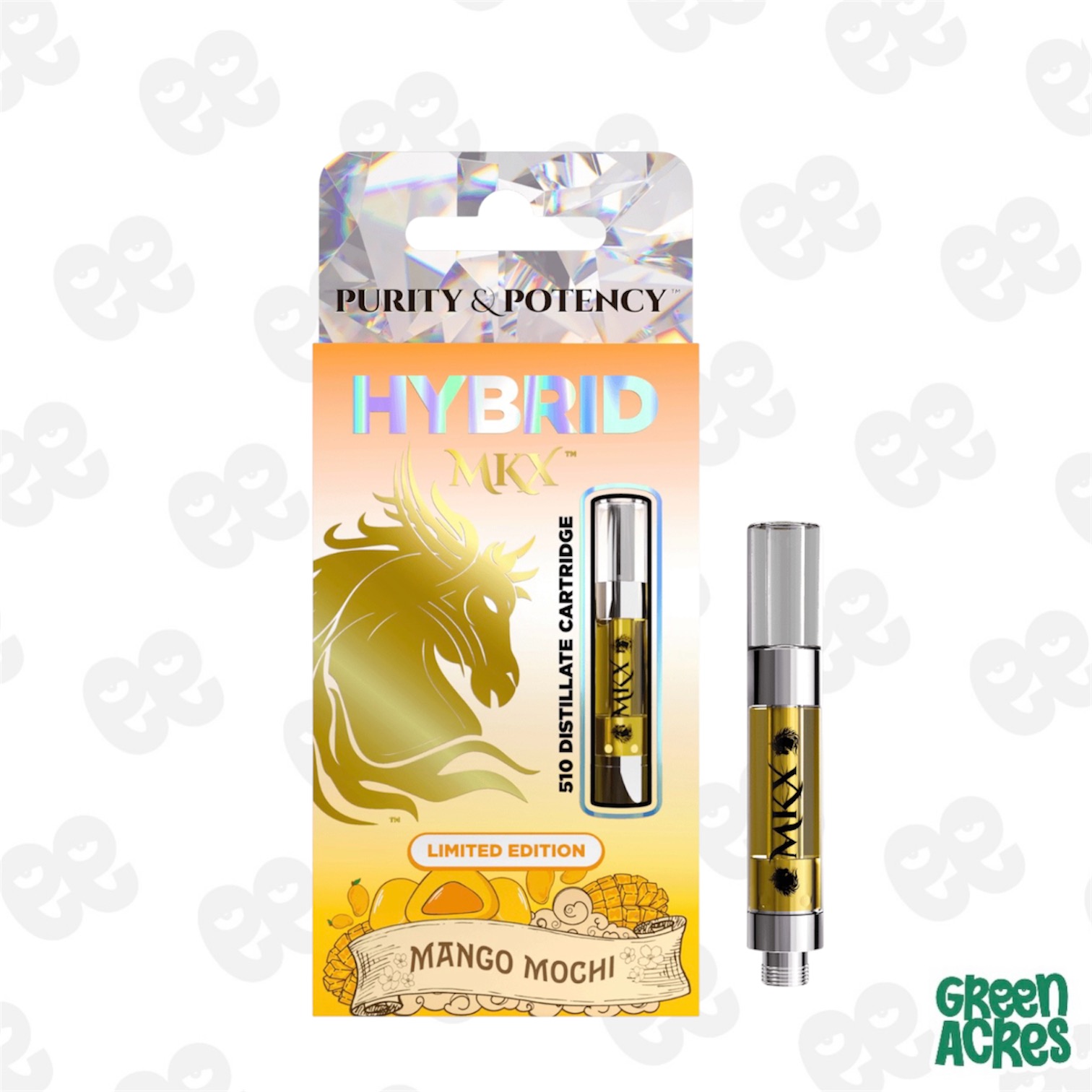 MKX 1 Gram 510 Thread Carts *LIMITED EDITION* - Mango Mochi (Hybrid)