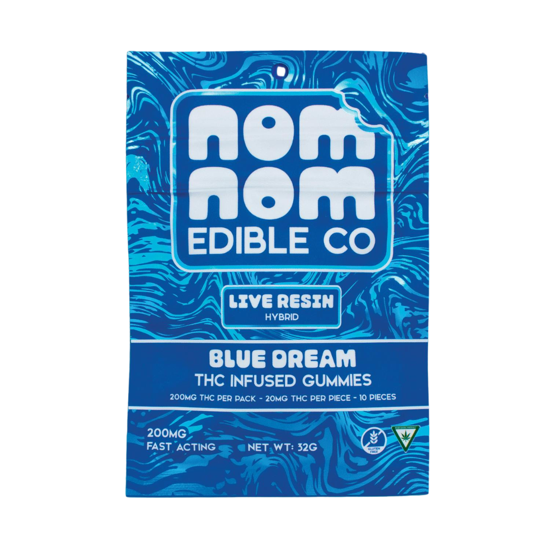 Nom Nom -  200mg Gummies - Blue Dream