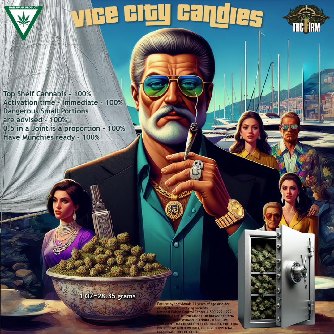 Dope Horse Co - Prepack 28G Jar - Vice City Candies