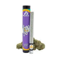 Nura - Gorgeous Glue Pre Roll w/Glass Tip