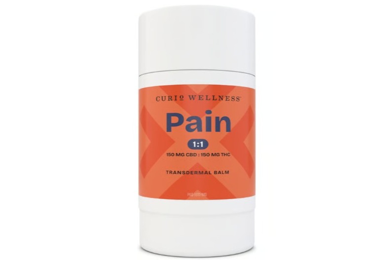 Pain Relief Transdermal Balm 1:1 (THC:CBD) 150mg