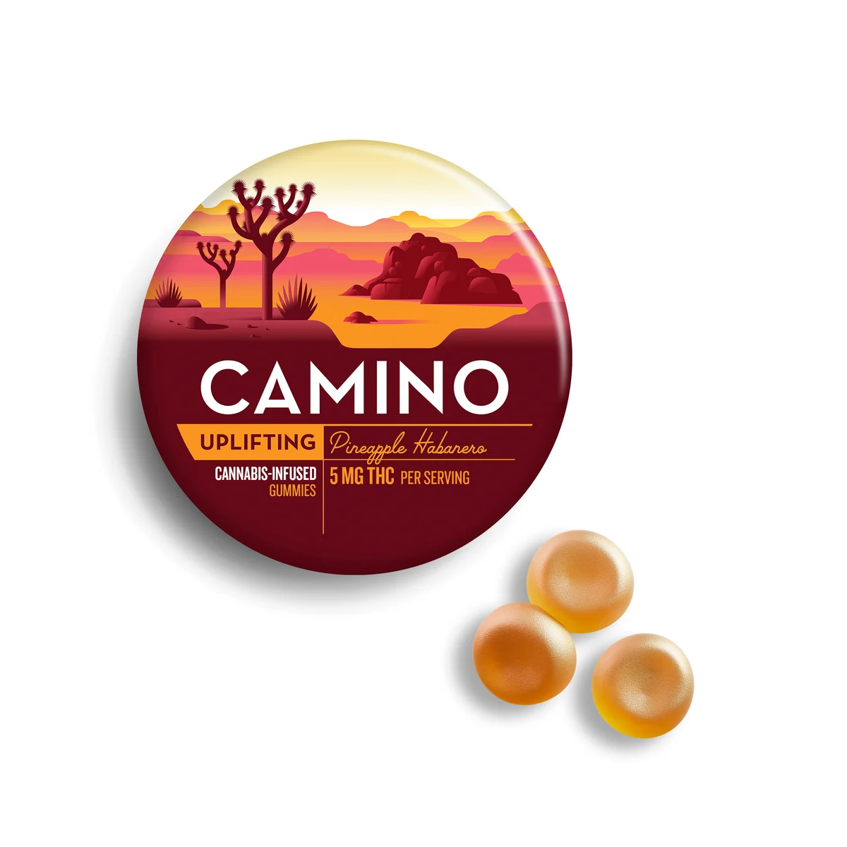 Pineapple Habanero | Gummies | 20pk | 100mg