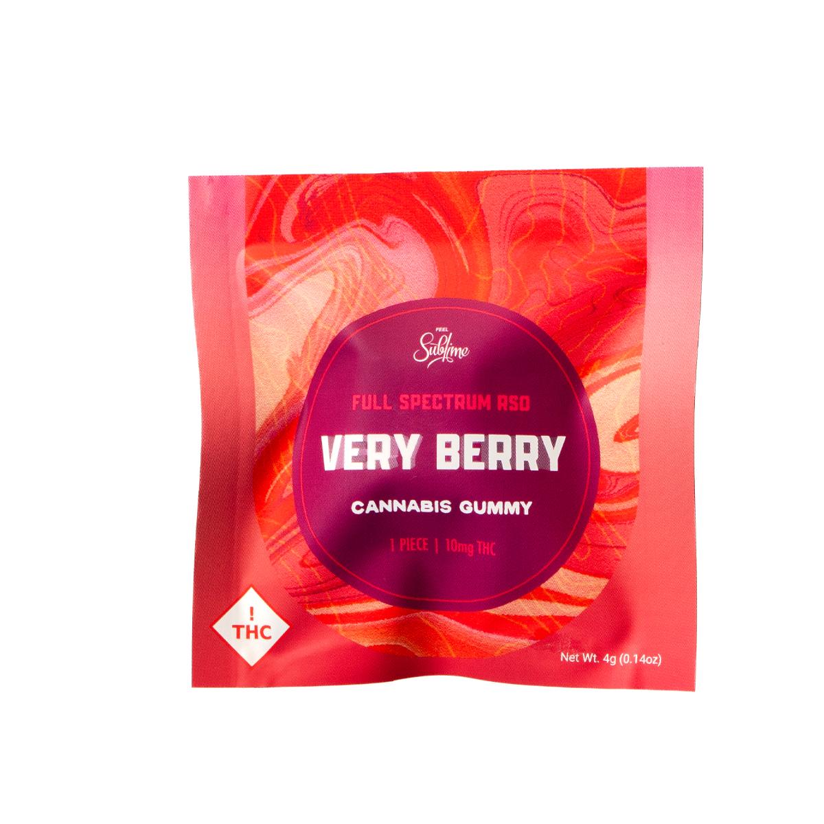 Very Berry RSO Gummy - Single - 10mg