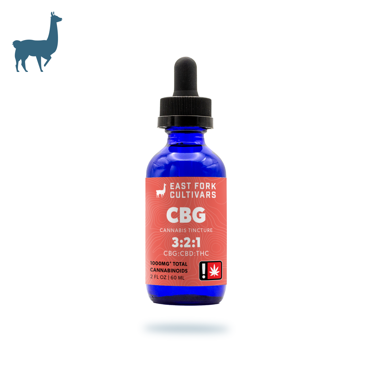 CBG - 3:2:1 (CBG:CBD:THC) Tincture | 1000mg