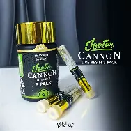 Baby Jeeter Cannons - Pineapple Jack - .5G LR Infused Preroll 3PK