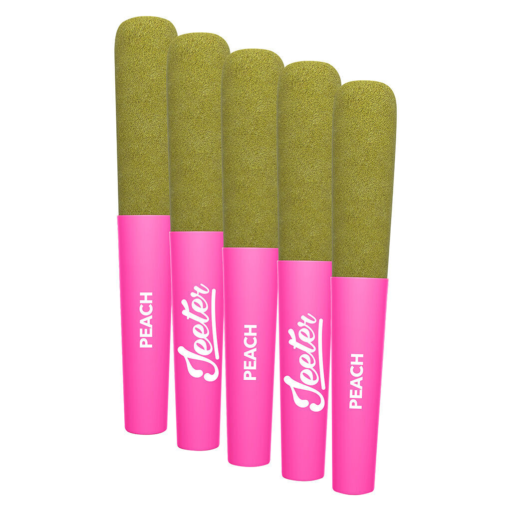 Jeeter - Baby Jeeter Peaches Infused Pre-Rolls - 5x0.5g