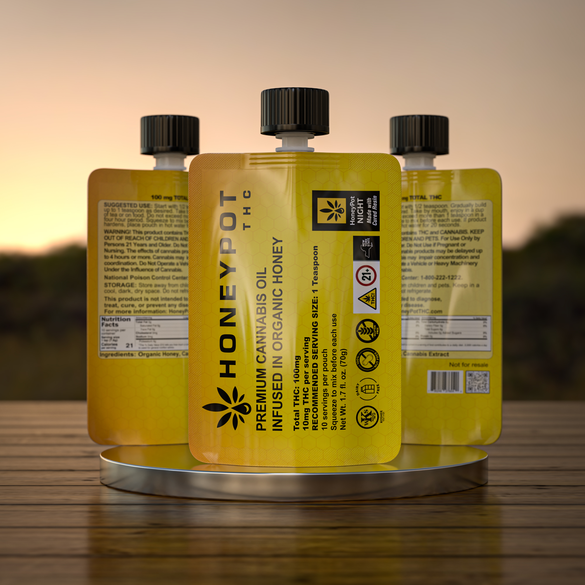 Honey Pot | Night | 100 Mg at Indoor Treez Fashion Avenue